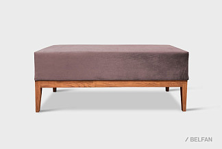 Банкетка "Арт" (большая); орех; Tiffany 29 Taupe