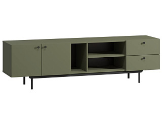 ТВ-тумба Скульт 2-180x51 Оливковый