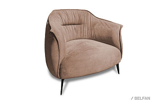 "Альберто" кресло; Velutto 06+Velutto 06+Velutto 06 (гр. 1/CМ)