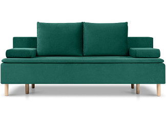 Диван прямой Линс Velvet Emerald