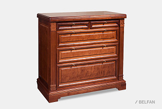 Комод "Престиж" 3; ГМ 5963; мокко