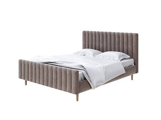 Кровать Орматек Madison (Ткань: Рогожка Levis 25 Светло-коричневый) 200x220