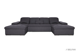 "Престон" диван П-образный; раскл.; 8ML20M904AR; "Дельфин" (2580х1360); Best05 (гр. 5 /ТД)