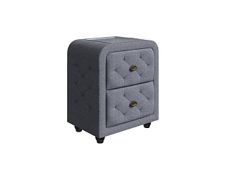 Тумба Орматек Flavio (Рогожка Nice Серый) 51x38