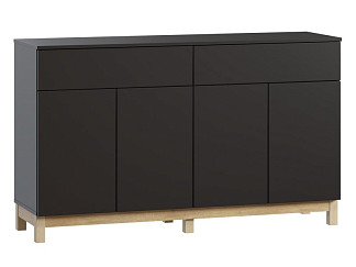 Тумба Леона-3 Black