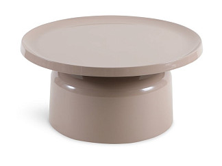 Журнальный стол Ньюман-2 Бежевый Глянец