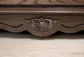 Шкаф для книг "Алези 8" (правый); табак