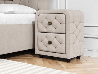 Тумба Орматек Flavio (Ткань: Рогожка Nice Латте) 51x38