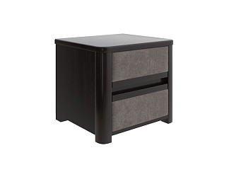Тумба Орматек Wood Soft (ЛДСП Венге+ткань Венге (береза)/Sohu Латте) 45x40