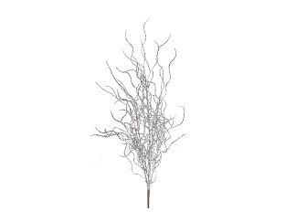 Ветка декоративная с глиттером