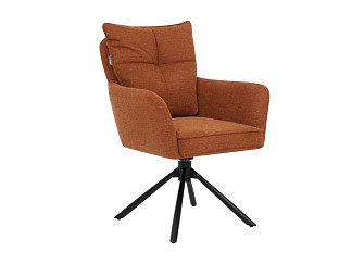 Офисное кресло Этан Рогожка Терракотовый/Черный