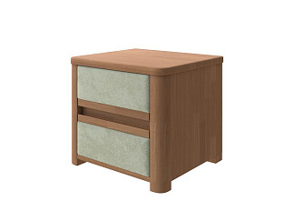 Тумба Орматек Wood Soft (Ткань: Велюр Антик (сосна) с брашированием/Лофти Олива) 45x40