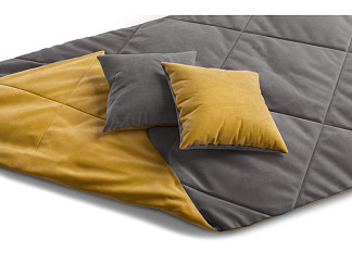 Топпер для дивана Сони-2 Велюр Горчичный