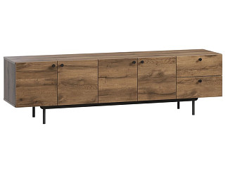 ТВ-тумба Скульт 1-180x51 Дуб Табачный