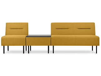 Диван модульный Сэндж 2 Textile Yellow