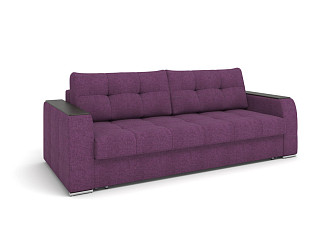 Орматек Диван-кровать Era Compact Middle (Ткань: Рогожка Savana Berry (фиолетовый)) 152x202