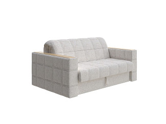 Орматек Диван-кровать прямой Ergonomic dream (ЛДСП+ткань Levis 12 Лён/Ясень светлый) 158x211