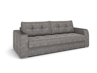 Орматек Диван-кровать Era Compact Middle (Ткань: Микрофибра Carrera Light Grey (светло-серый)) 152x202