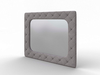 Зеркало Орматек настенное Flavio (Ткань: Микровелюр Laska 04 Утренняя роса) 110x5