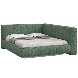Кровать двуспальная Brioche now 160х200 Soho белая