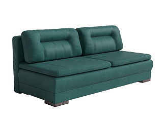 Орматек Диван-кровать Easy Home Base Middle (Ткань: Велюр Sohu Лазурь) 150x200