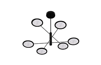Потолочная люстра Imma (чёрный) D1200*H770 6*LED*9W