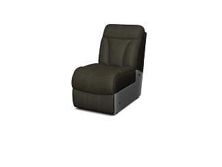 Кресло Орматек Модуль средний Манчестер (Ткань: Экозамша Tesoro Dark brown) 58x104