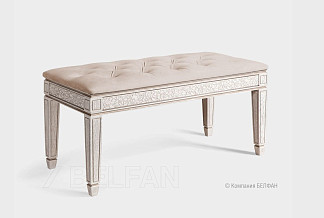 Банкетка "Сиена" (большая); шампань; Tiffany 01 Cream