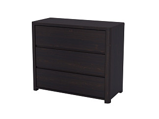 Комод Орматек Wood Home (Массив (сосна) Венге с брашированием) 90x40
