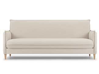 Диван прямой Дара Velvet Milk