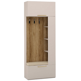 Секция для прихожей левая (беж) (др.ручки) Soho беж