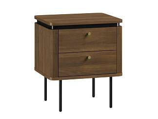 Тумба прикроватная Кэрнс-1 Walnut