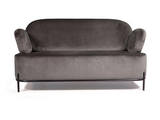 Орматек с металлическим основанием Dream (Ткань: Велюр Barkhat 27 Тёмно-серый) 73x152