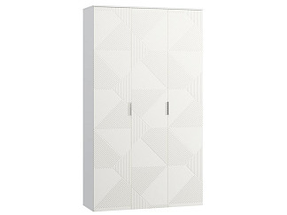 Распашной шкаф Шелтон 3-137x240 Белый