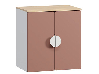 Шкаф детский Милна 2.5-60x64 Розовый