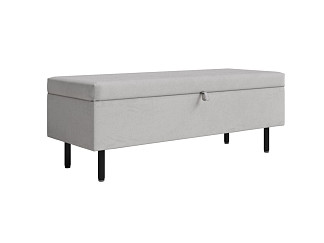 Пуфик Орматек Банкетка Sofix (Велюр Ultra Серый камень) 122x46