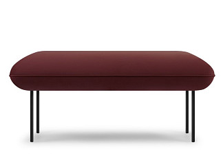 Банкетка Наск Велюр Бордовый