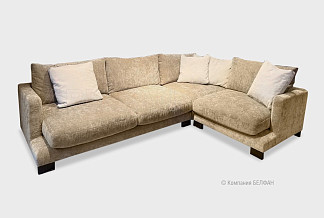 "Леформ" диван угловой; нераскл.; 2L901R; правый; венге; Antikvar 162+Antikvar 162+Antikvar 981+Antikvar 981 (гр.4/АВ)