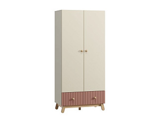 Шкаф детский Финни 2-96x210 Розовый