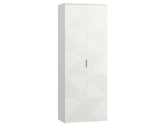 Распашной шкаф Шелтон 2-91x240 Белый