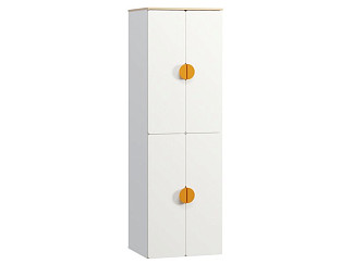 Шкаф детский Милна 4-60x190 Белый