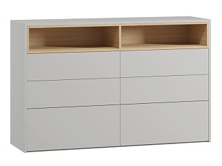 Комод Висмар 143x93 Пепельный