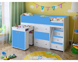 Кровать чердак Малыш 1800