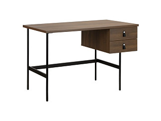 Письменный стол Хейден 120x60 Древесный темный/Черный