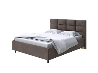 Кровать Como (Veda) 8 с ПМ + Матрас Dream Zone (Ткань: Велюр Casa Кофейный) 180x200
