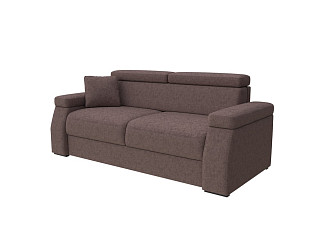 Орматек Диван-кровать Synergy Ergo (Ткань: Рогожка Levis 37 Шоколад) 160x196