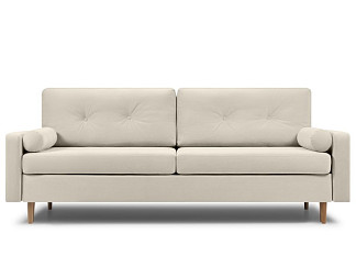 Диван прямой Динс Velvet Milk