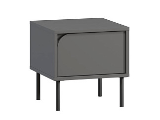 Тумба прикроватная Блест 40x40 Графитовый