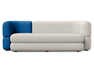 Диван прямой Brera Velour Mix