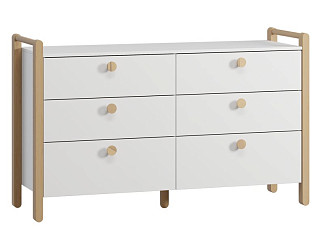 Комод Руффи-2 White